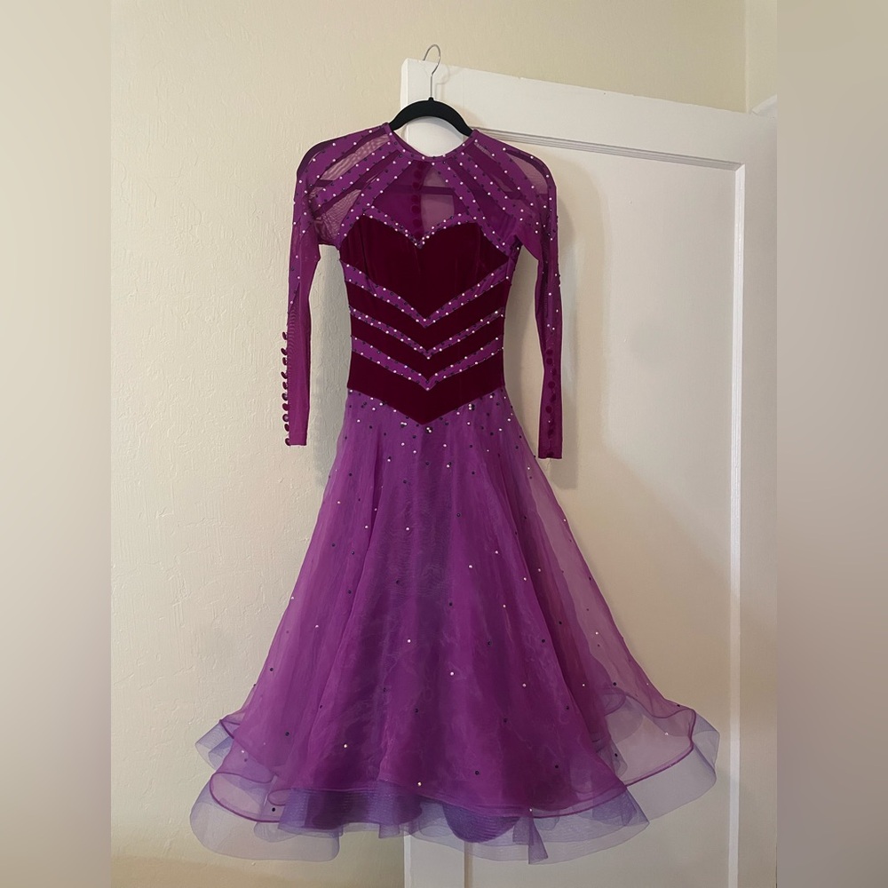 Ballroom/Standard/Smooth Junior 2/ Youth Beautiful Competition Dress